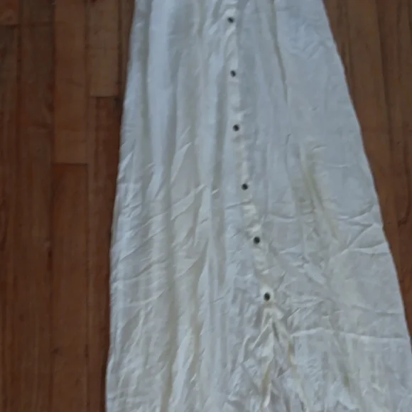 Roxy Cream Lace Button-Up Dress - Picture 5 of 6